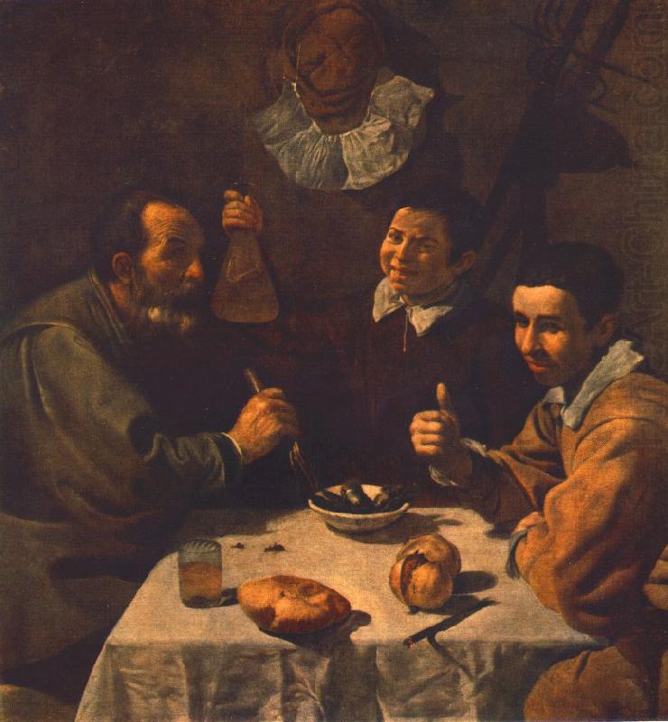 VELAZQUEZ, Diego Rodriguez de Silva y Breakfast  ar china oil painting image